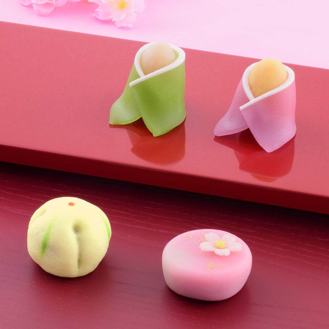ひなまつりの上生菓子:桃節句6個入