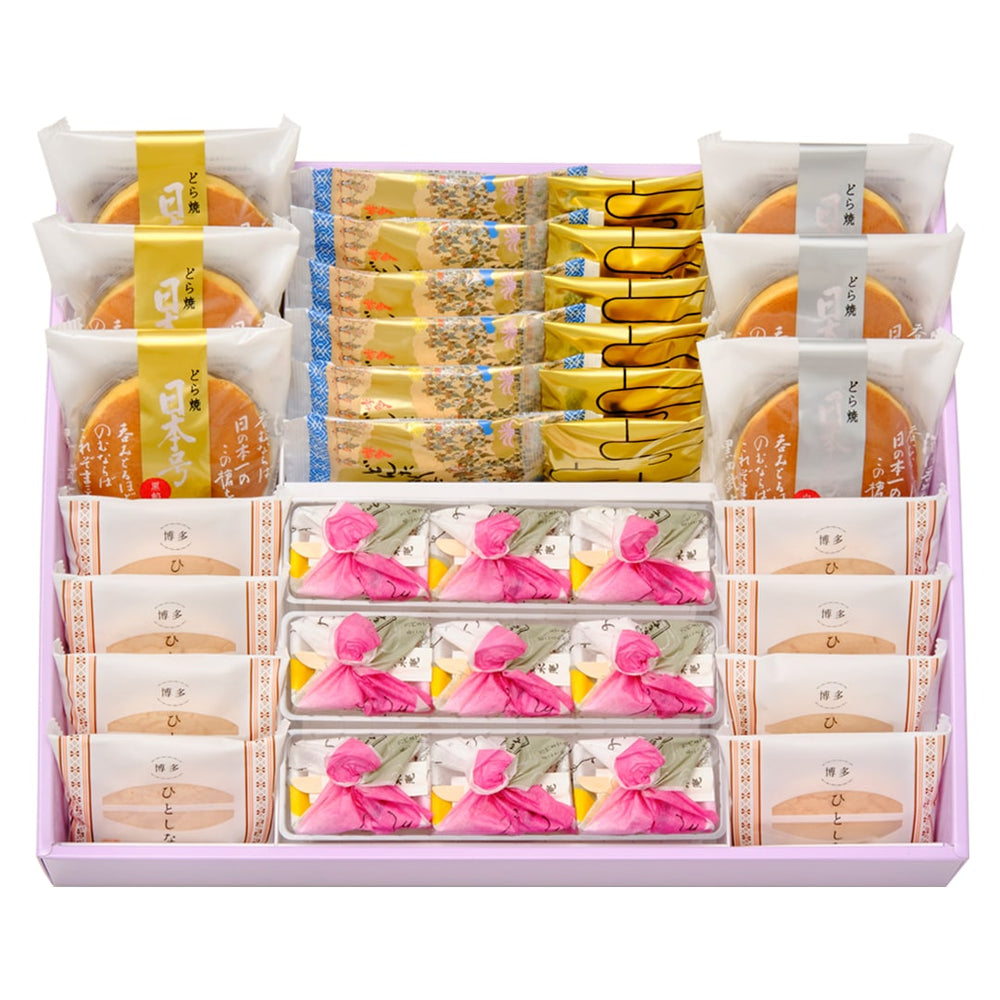 おかき　久宝　御福香合 ふくおか賛菓