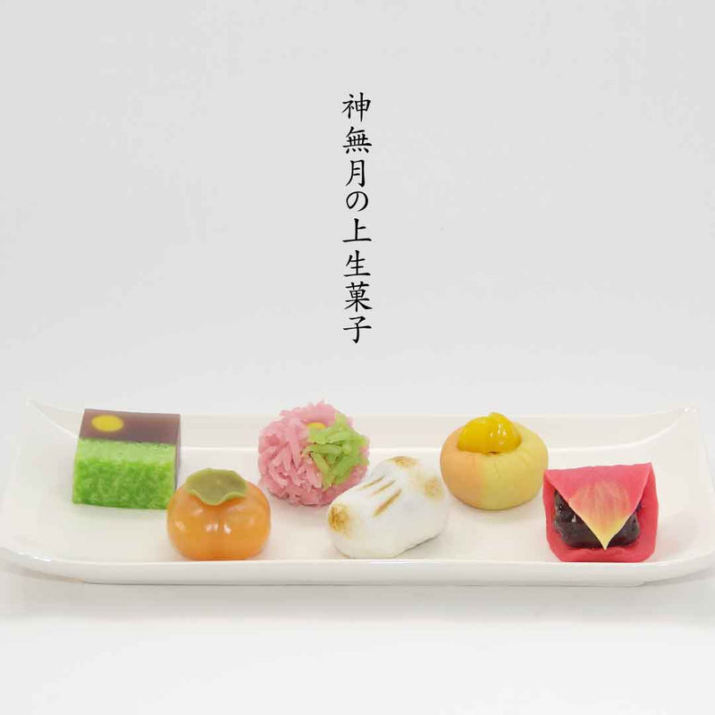 十月の上生菓子６個入（２０２５）