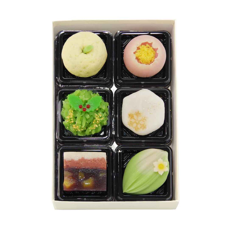 十二月の上生菓子６個入（２０２５）