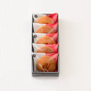 焼印どら焼５個入（黒つぶ餡３・白餡２）