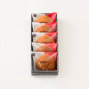 焼印どら焼５個入（黒つぶ餡３・白餡２）